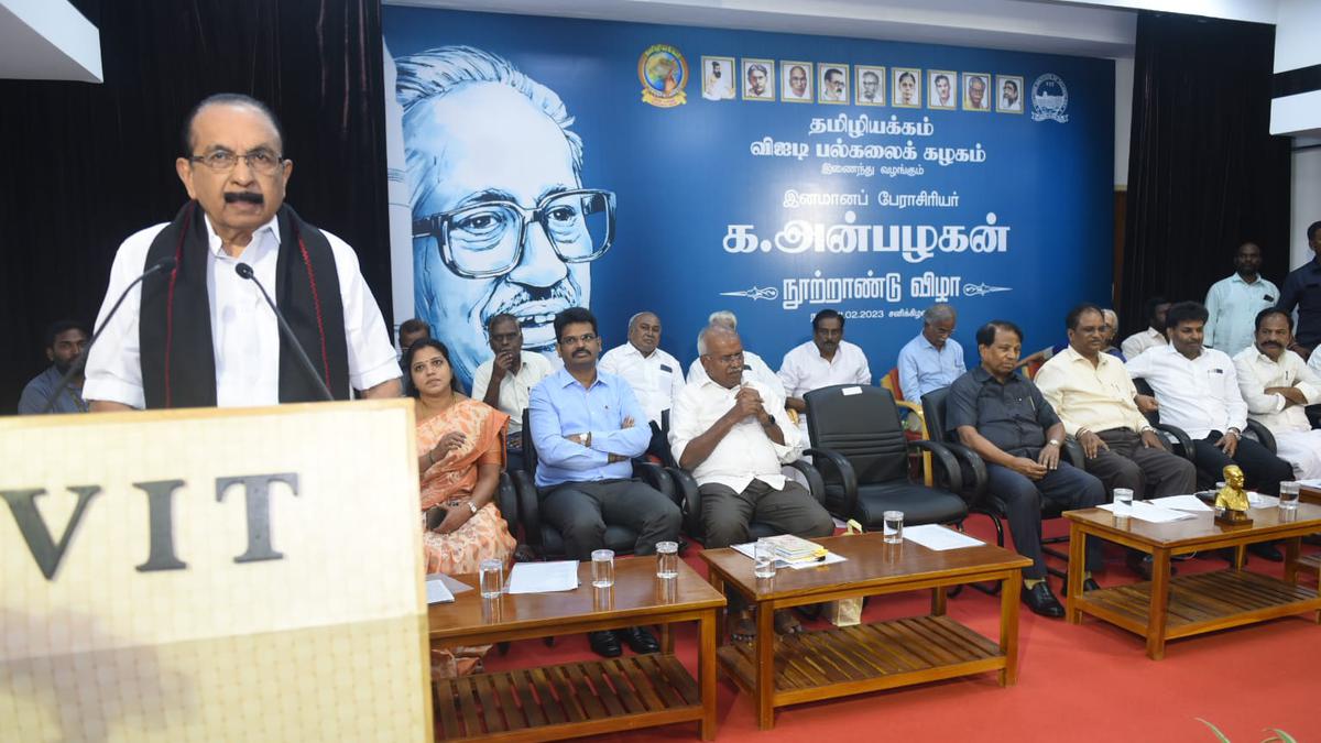 Anbazhagan’s oratory skills unmatchable, says Vaiko