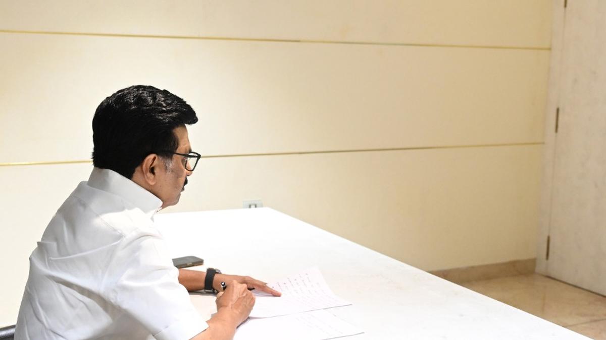 T.N. CM Stalin instructs officials to ensure facilities for paddy procurement, storage