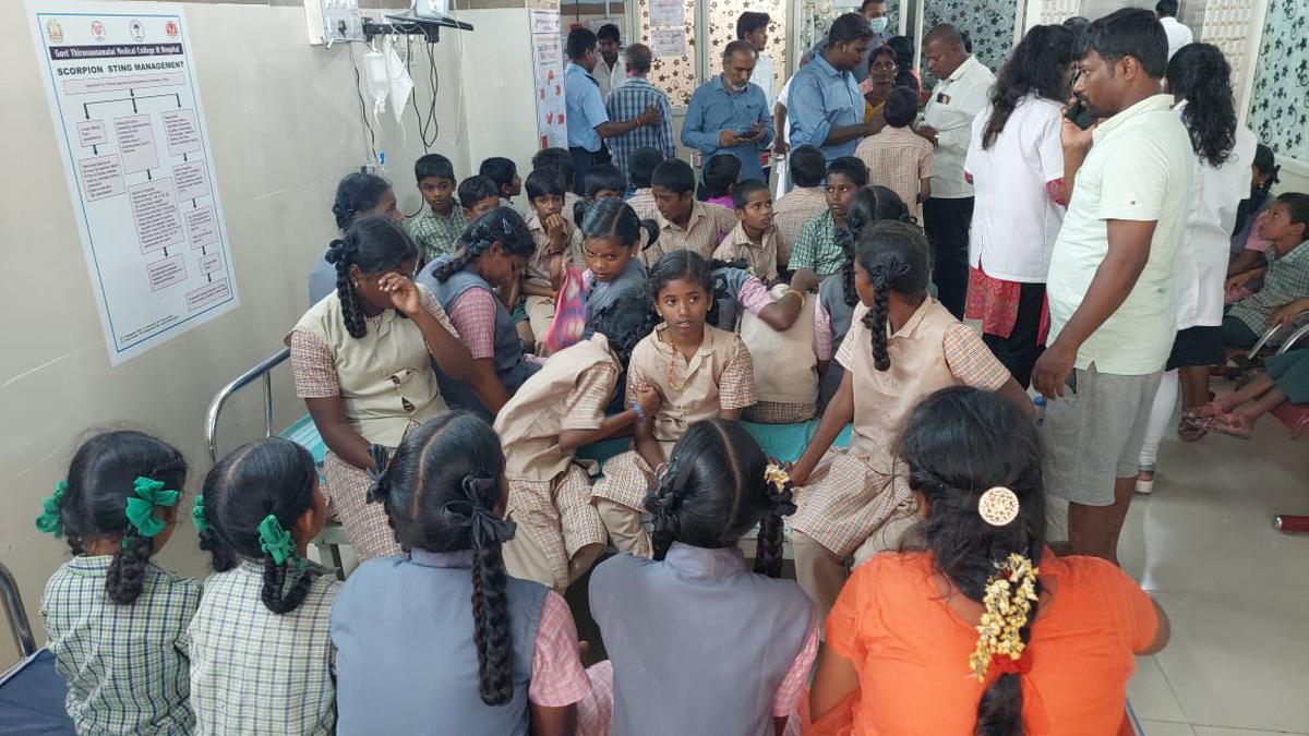 69 students take ill after eating lunch in government school in Thandarai near Tiruvannamalai