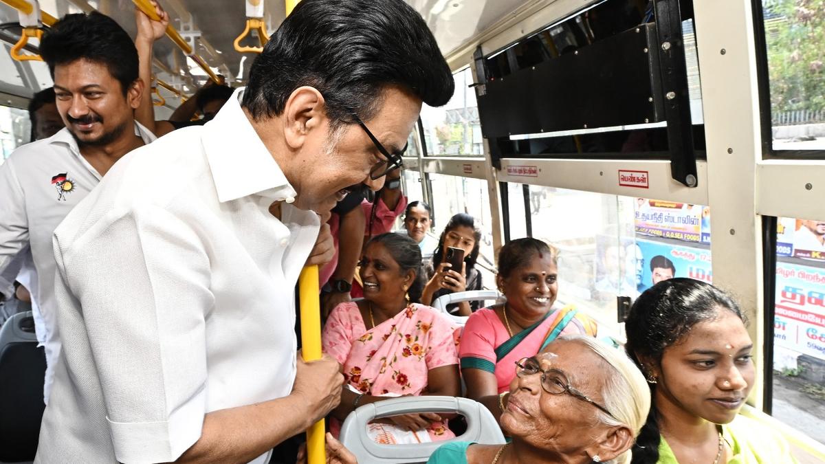 Tamil Nadu CM Stalin flags off 214 new buses for State-run transport corporations