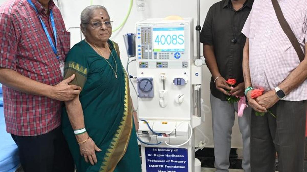 Madras Medical Mission gets new haemodialysis machine