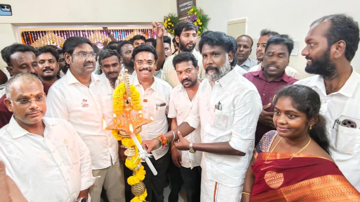 Minister inaugurates Katpadi MLA office in Vellore