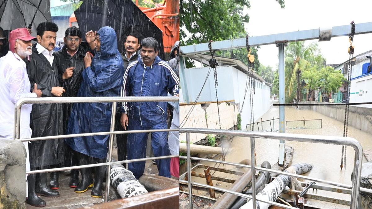 Tamil Nadu CM M.K. Stalin inspects rain-affected areas in Chennai