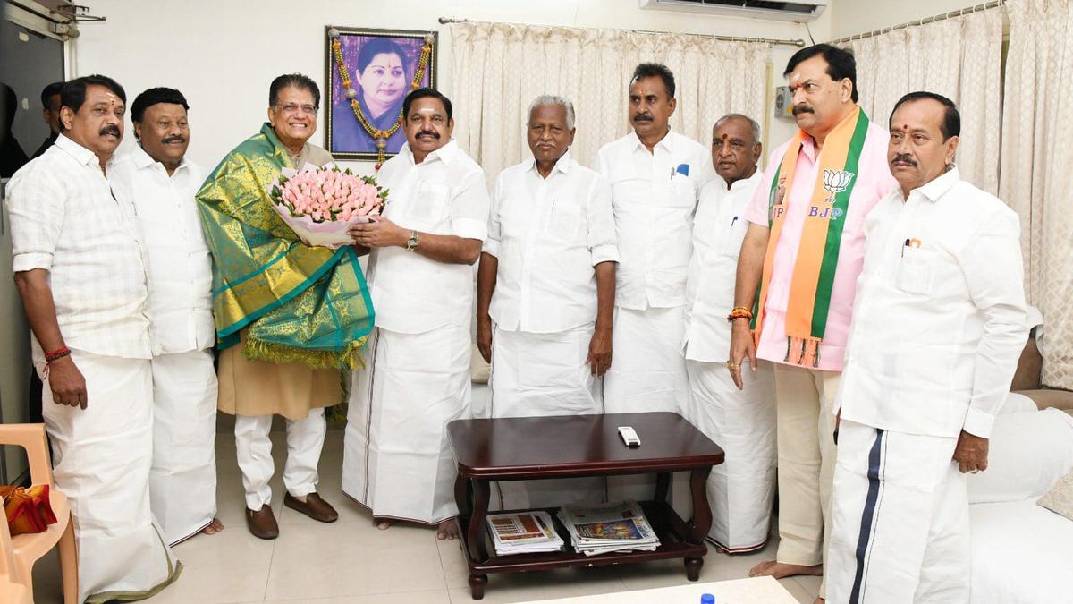 Palaniswami hosts BJP delegation for breakfast as NDA takes final shape in T.N., ahead of PM's visit