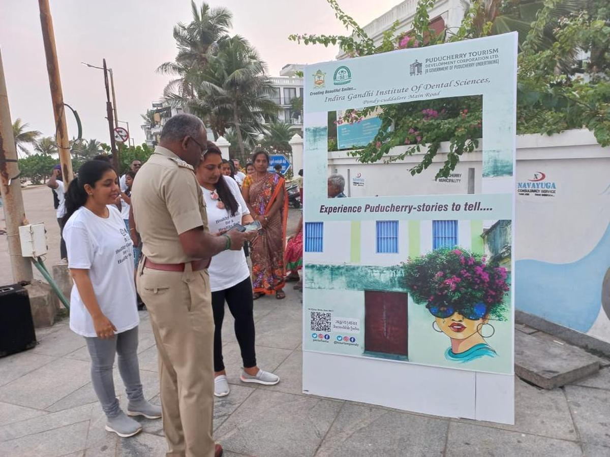 QR codescannable videos to promote oral hygiene in Puducherry The Hindu