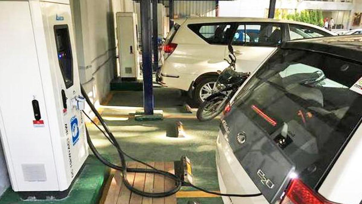 Public EV charging stations in T.N. consumed 1.727 million units of electricity