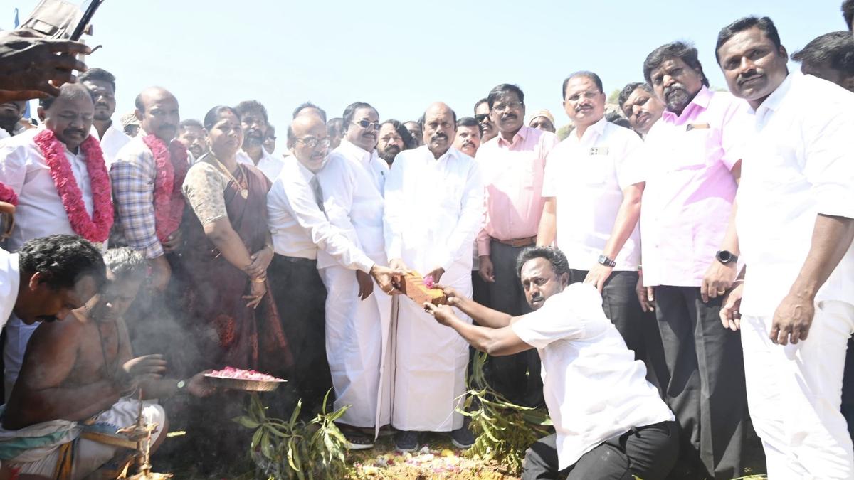 Construction of 694 free houses for Sri Lankan Tamils in Tiruvannamalai district under way