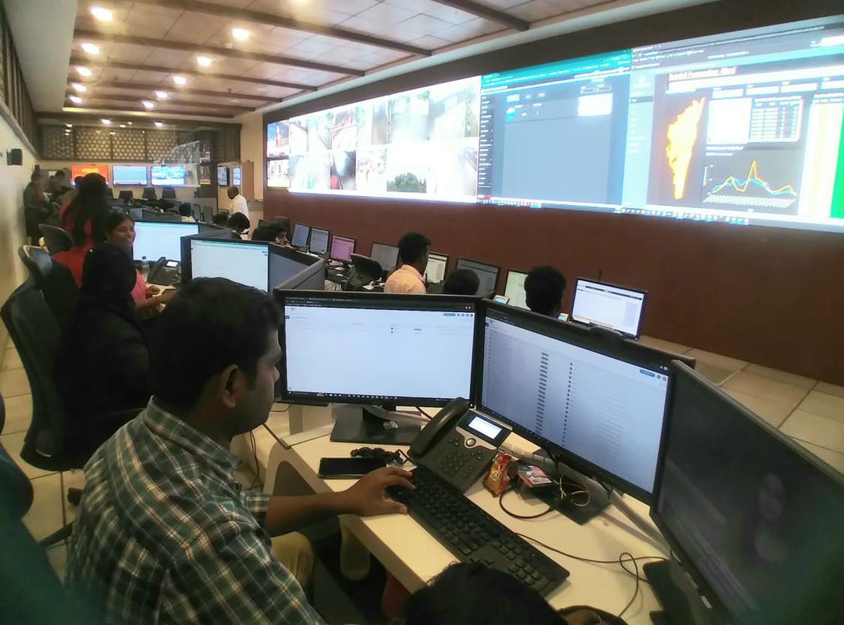 A war room has been set up at the Chennai Corporation office for monitoring rain-related incidents in the wake of the Indian Meteorological Department’s red alert about heavy rainfall in Chennai and parts of Tamil Nadu on November 1, 2022