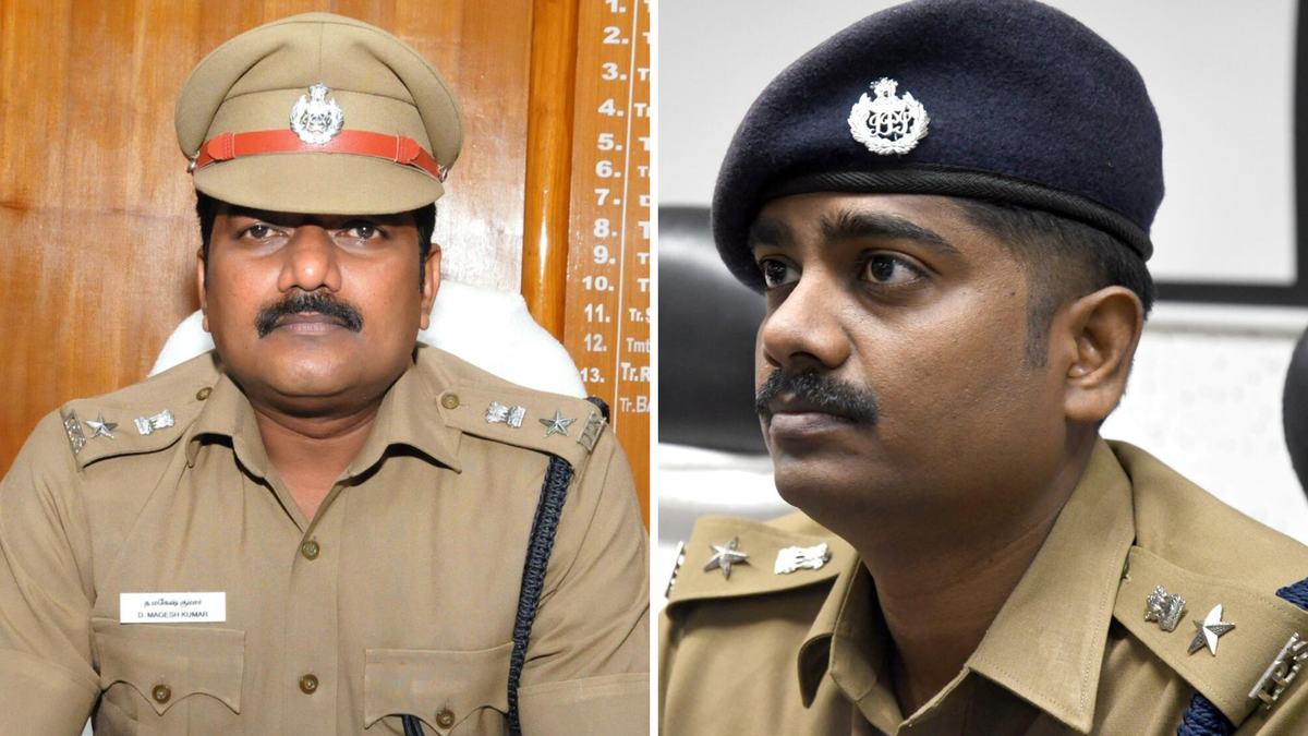 Tamil Nadu government effects reshuffle of police officers