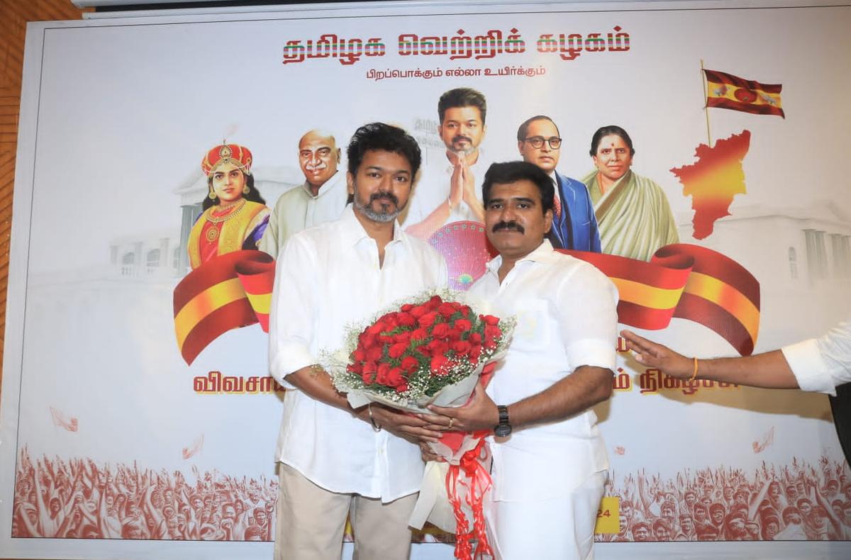 ஆதவ் அர்ஜுனா, நிர்மல் குமார் டிவிகேயில் இணைந்தனர்; விஜய் முக்கிய பதவிகளை தருகிறார் - தி இந்து