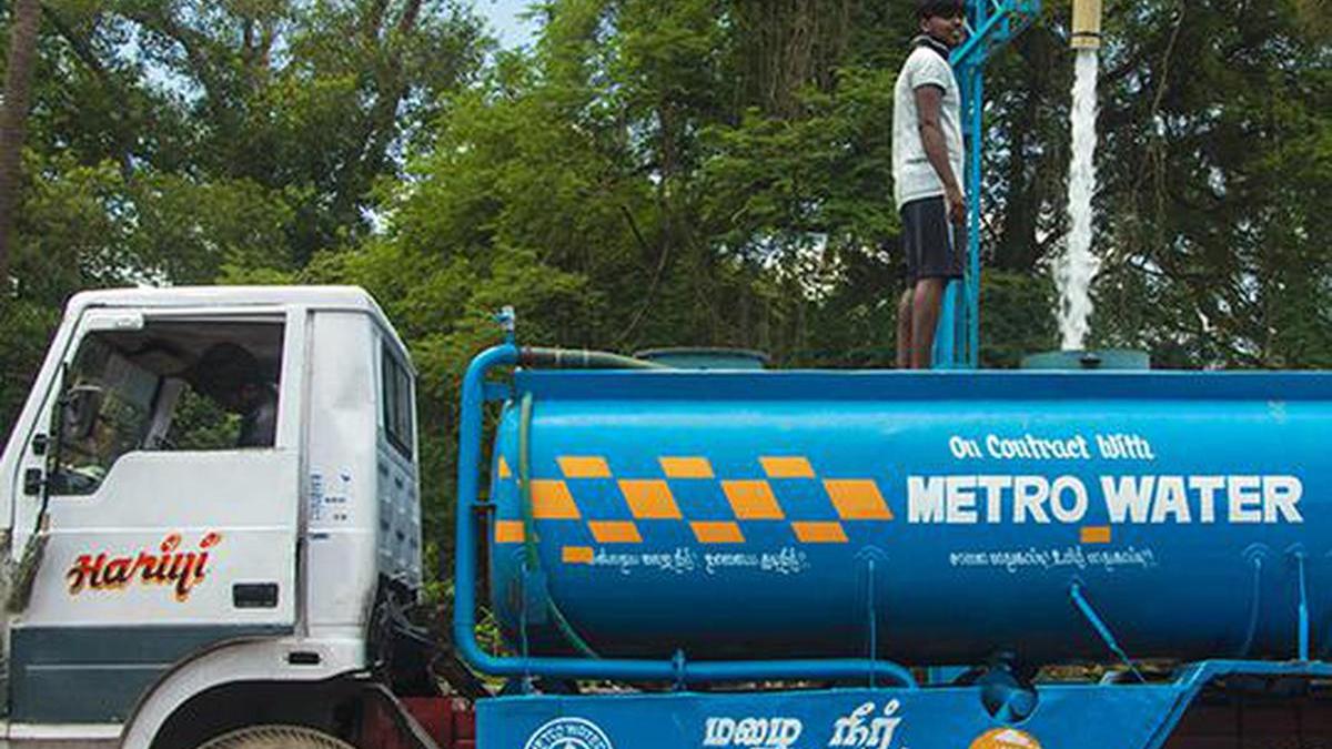 Govt. accepts that water connections should be metered