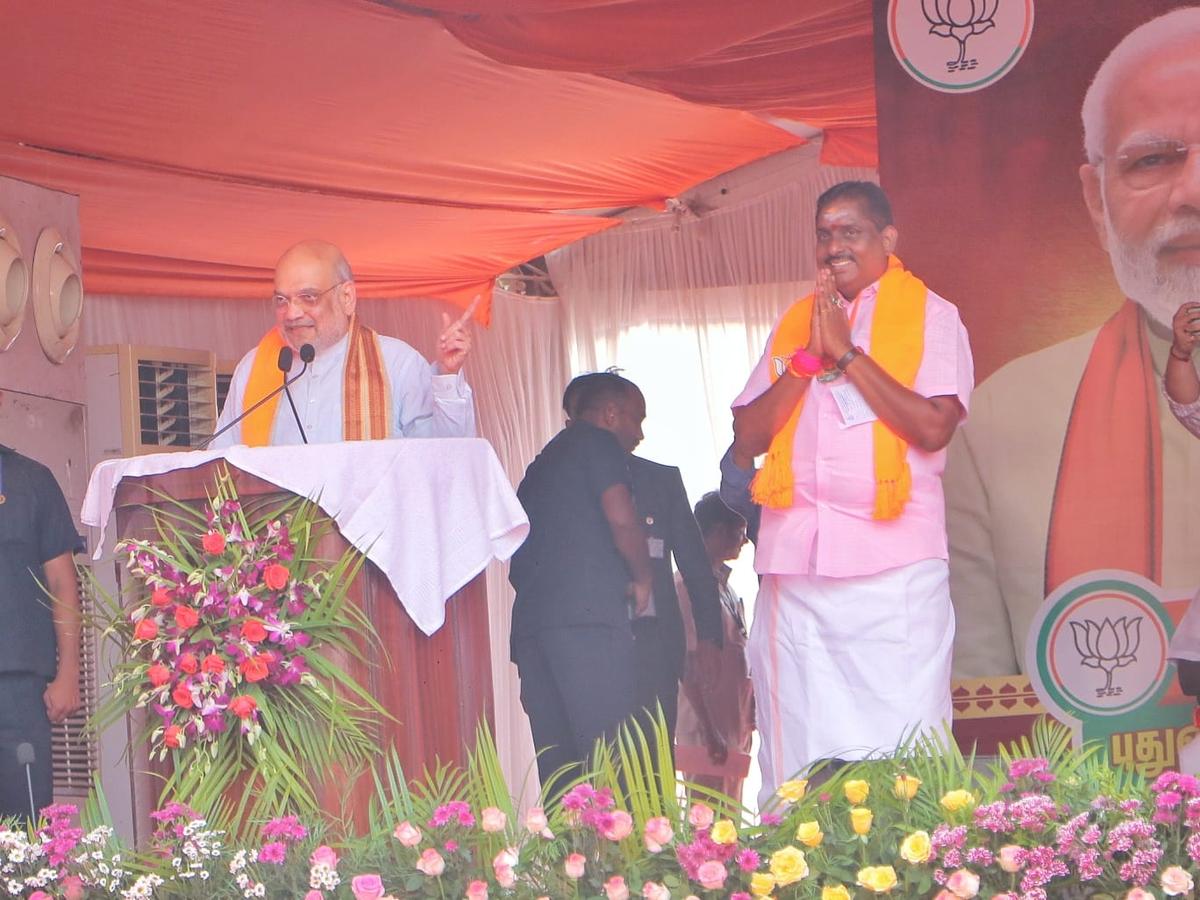 Puducherry Assembly election: Rahul Gandhi creating fuel price scare, says  Amit Shah - The Hindu