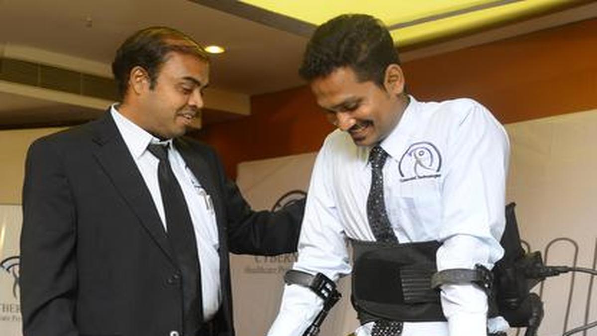 Cybolimb a device to help you walk The Hindu