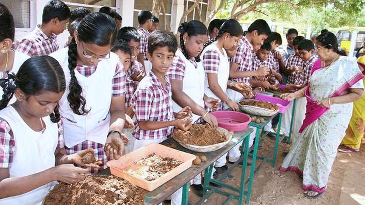 One Crore Seed Balls To Make The District Green The Hindu