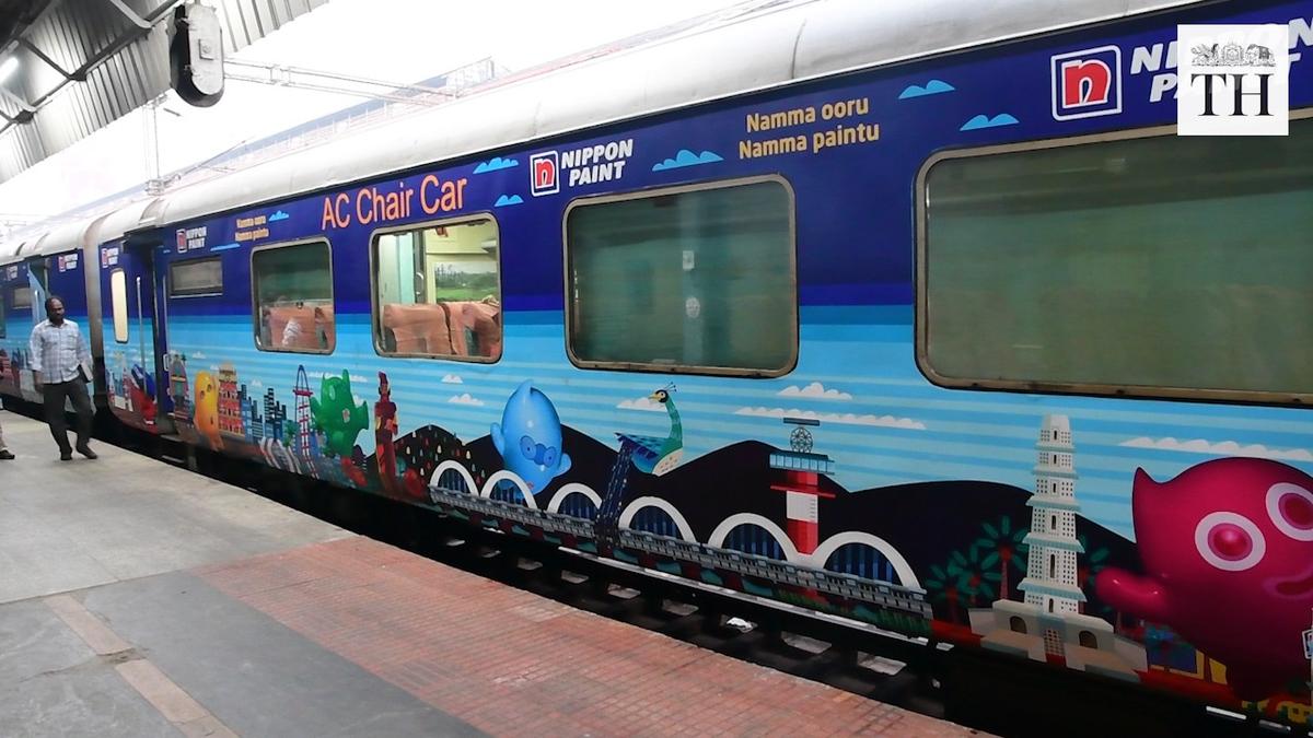 Southern Railway flags off new Shatabdi Express The Hindu