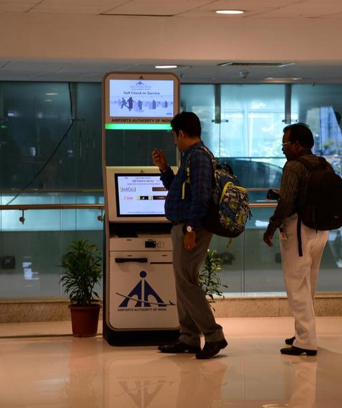 Chennai airport to get 24 more self checkin kiosks The Hindu