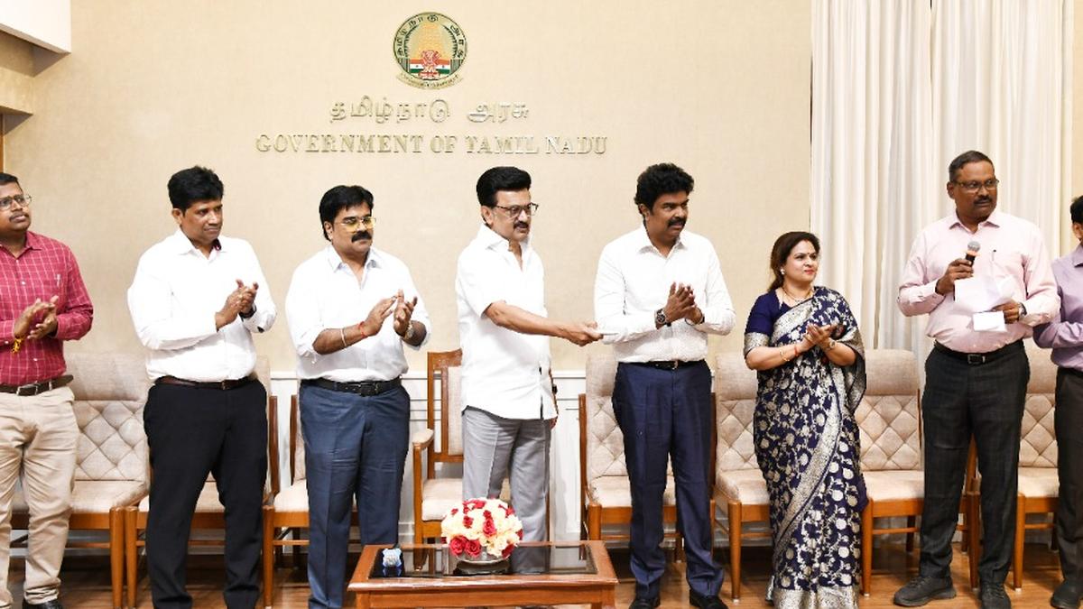 T.N. CM Stalin unveils nameboards for ‘Jai Shankar Road’, ‘S.V. Venkataraman Street’
