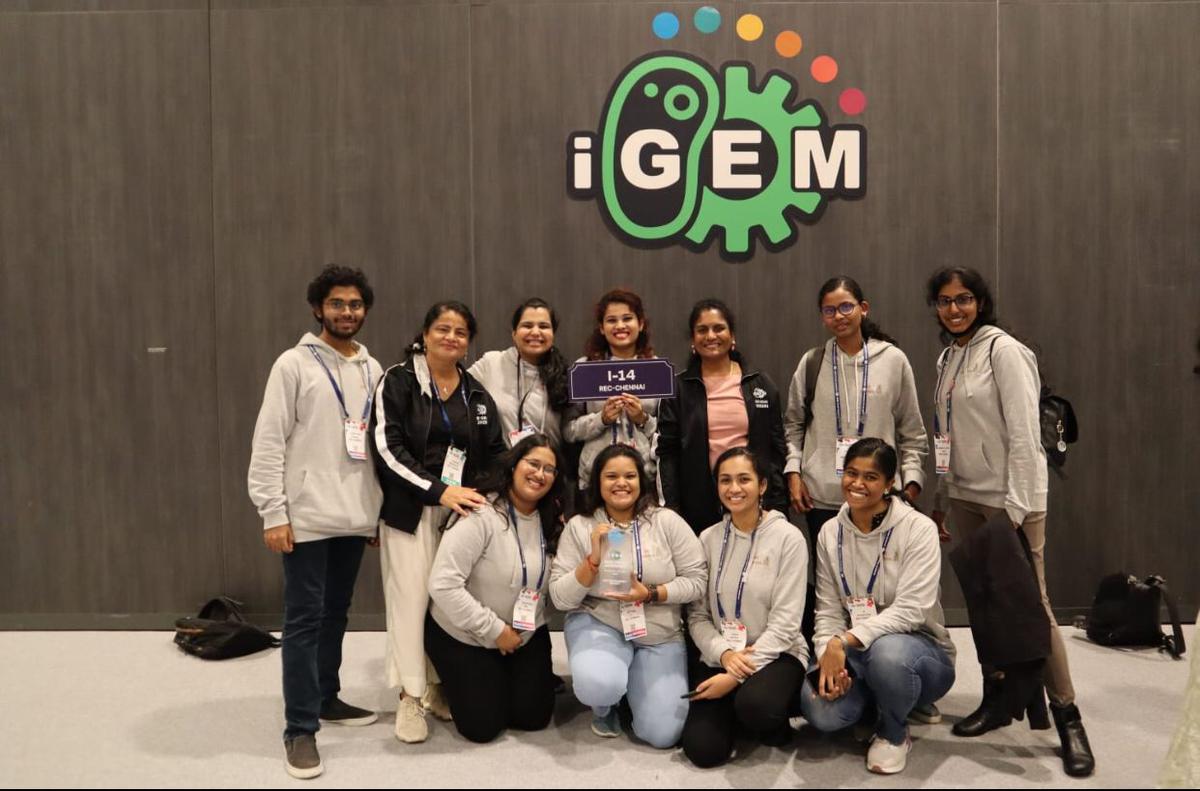 Chennai engineering college students win gold at international competition