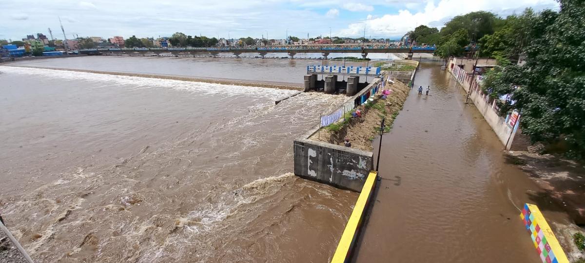 Vaigai dam overflows as water touches maximum level