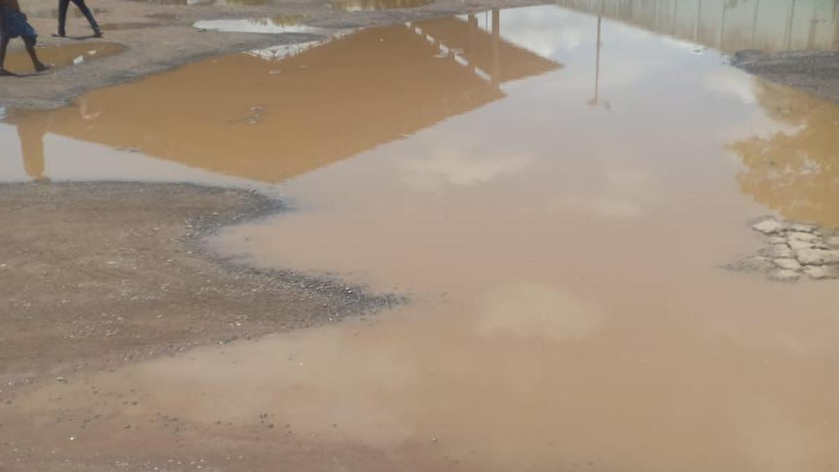 Frequent flooding at Kannagi Nagar bus terminus inconveniences commuters