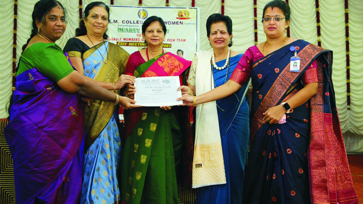 Women’s college in Vellore gets NAAC’s ‘A’ grade 