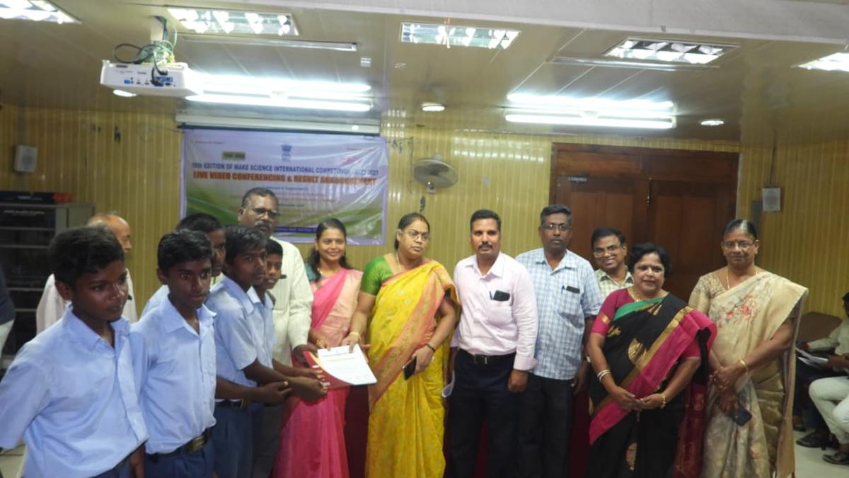 Puducherry schools score big in Paris science contest