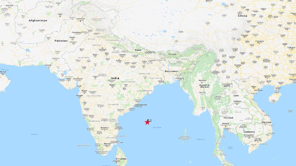 Mild tremors felt in parts of Chennai as quake hits Bay of Bengal - The ...