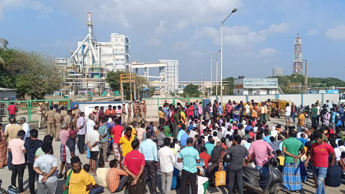 Ammonia gas leak in Chennai's Ennore: 42 persons hospitalised as ammonia gas leaks at an industrial unit - The Hindu