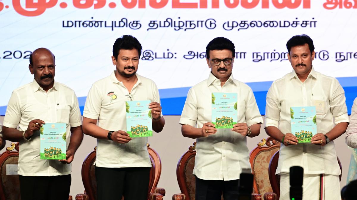 CM Stalin releases Tamil Nadu’s State policy for school education; reiterates two-language formula
