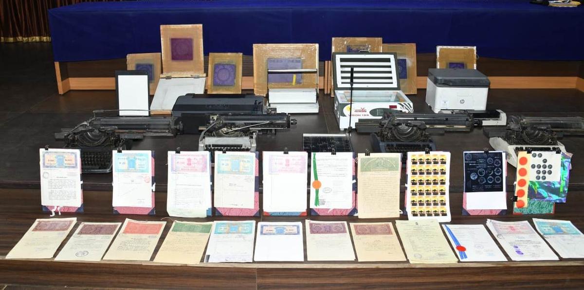 The forged documents and other materials The forged documents and other materials