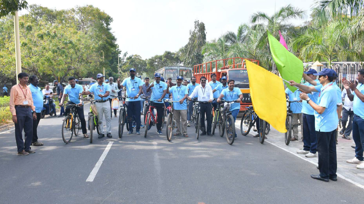 Swachhata Rath Yatra and Cycle Rally to Promote Cleanliness and Sustainable Technologies