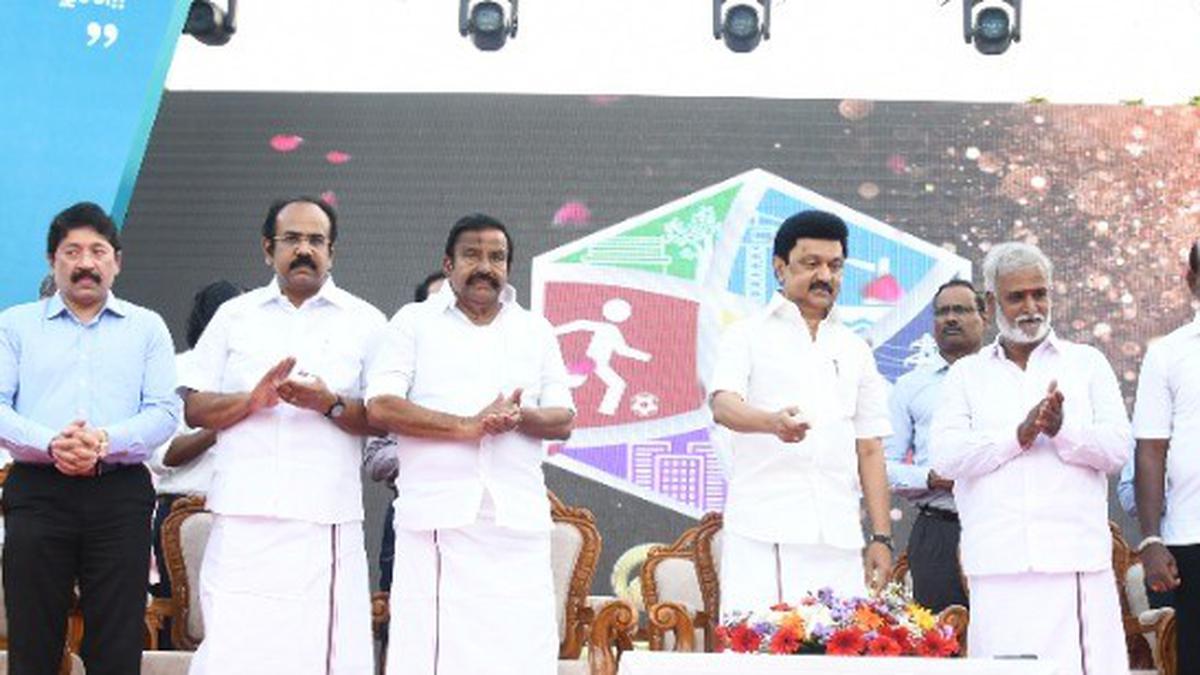 Chief Minister M.K. Stalin launches 87 infrastructure projects in north Chennai - The Hindu