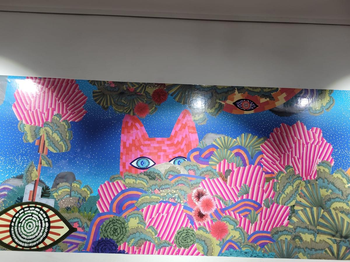 Paris-based designer- illustrator Julie Stephen Chheng has staged the ‘Fortune Teller’ expo at the Alliance Francaise in Puducherry.