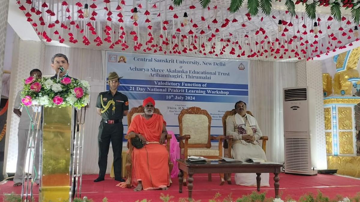 Tamil, Sanskrit are complementary to each other’s growth: T.N. Governor ...