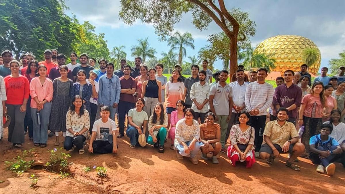 Experiential youth camp under way in Auroville