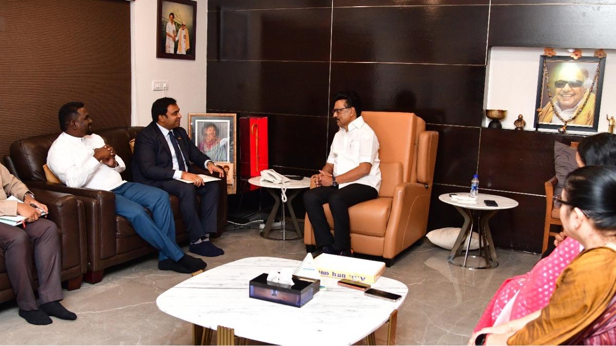 Sri Lanka Deputy Minister meets Stalin, thanks him for Cyclone Ditwah relief