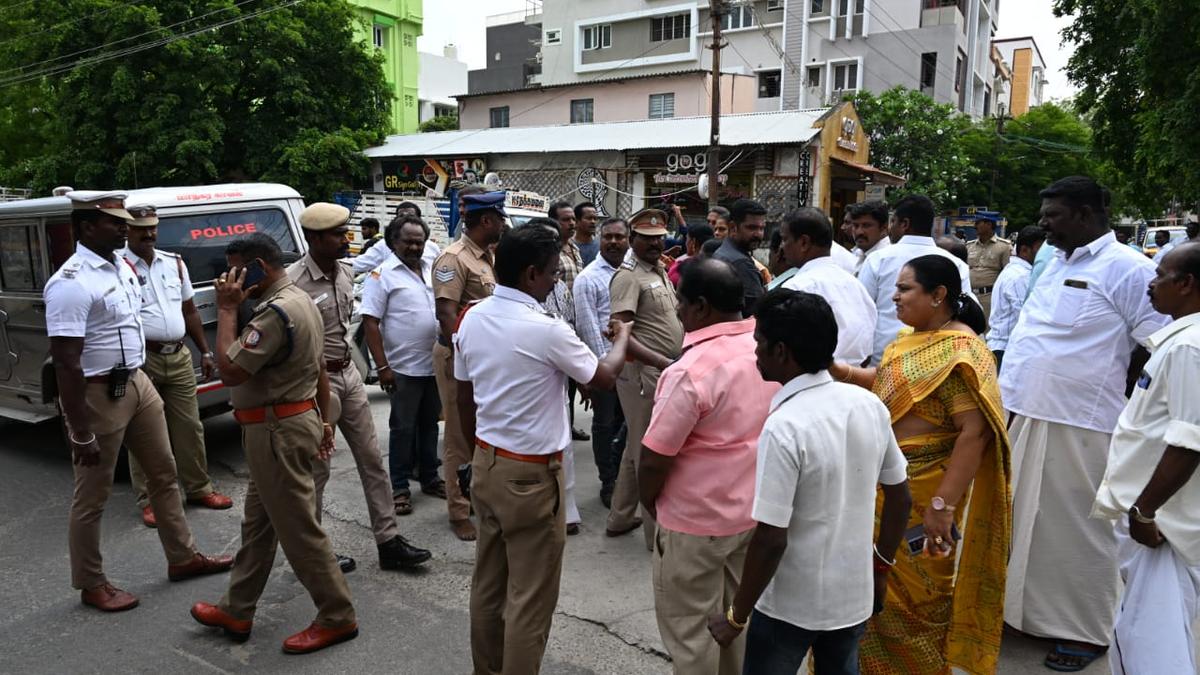 ED conducts searches at T.N. Minister K.N. Nehru’s house, premises linked to his brothers