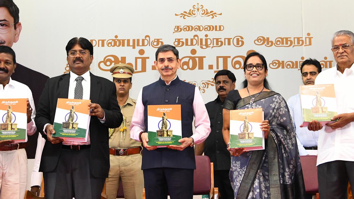 Thirukkural captures the essence of Bharatiya spirituality: Tamil Nadu Governor