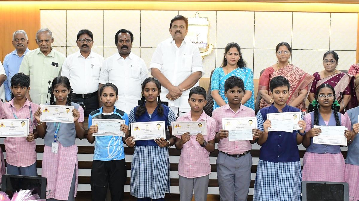 Students receive ₹35.70 lakh in sports participation incentives