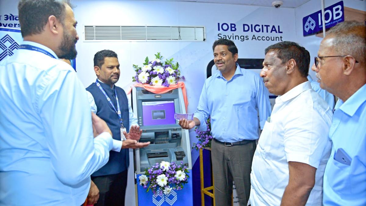 IOB opens ATM at renovated bus terminal