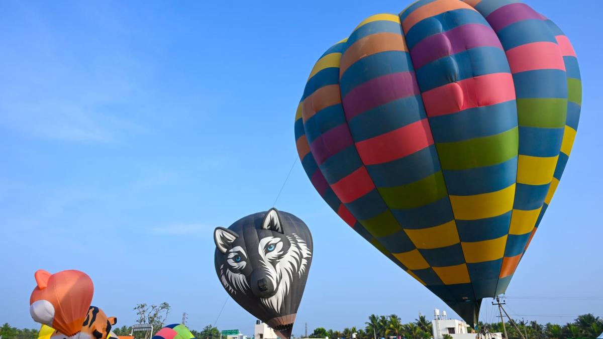 T.N. hot air balloon festival takes off in Pollachi