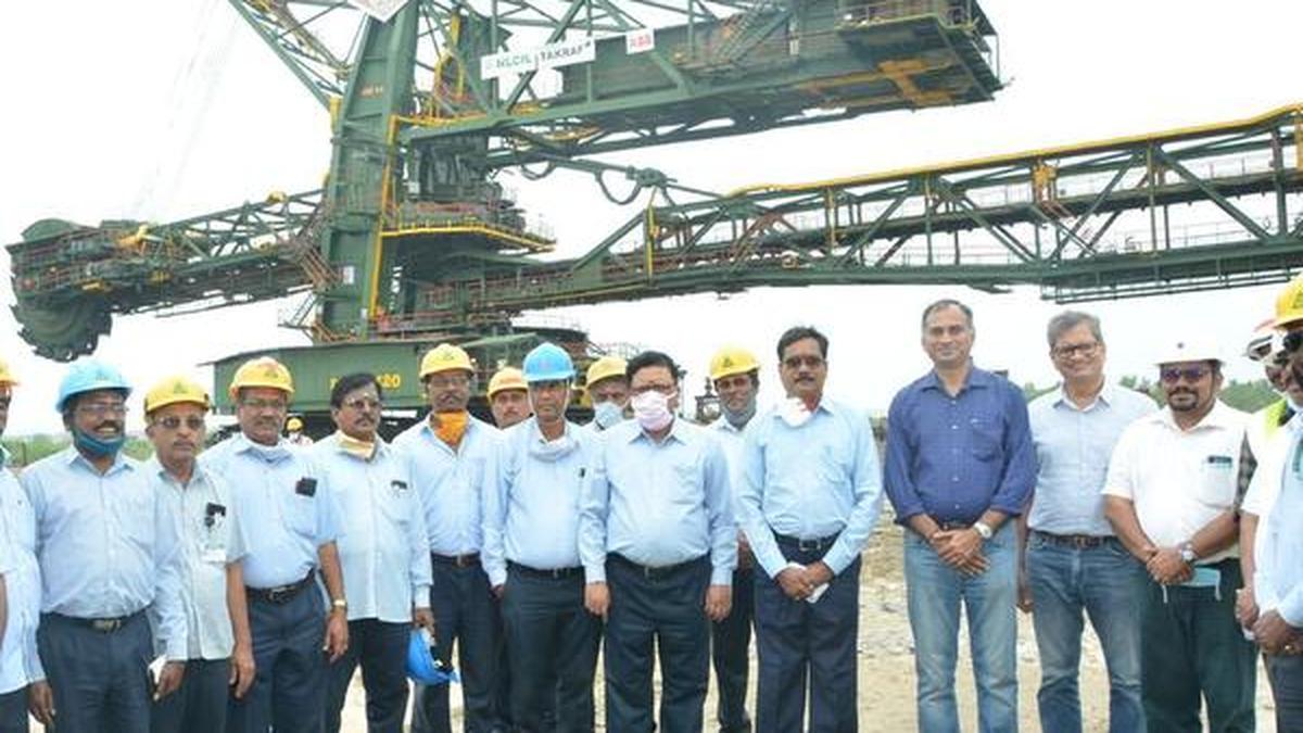 Bucket wheel excavator overhauled at NLCIL The Hindu
