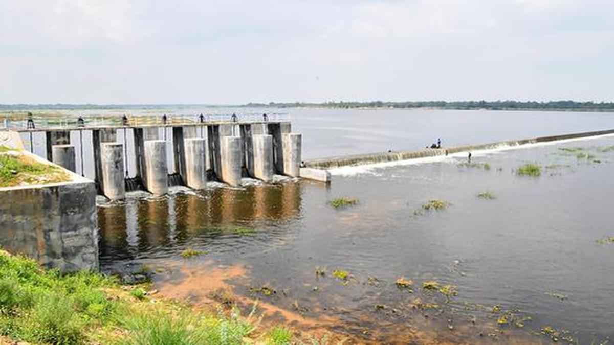 More barrages, check dams planned across the Palar - The Hindu