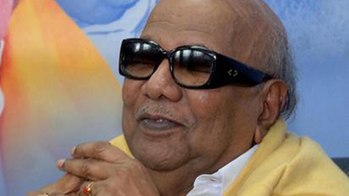 Kalaignar' M. Karunanidhi, former Tamil Nadu Chief Minister and DMK chief,  passes away aged 94 - The Hindu
