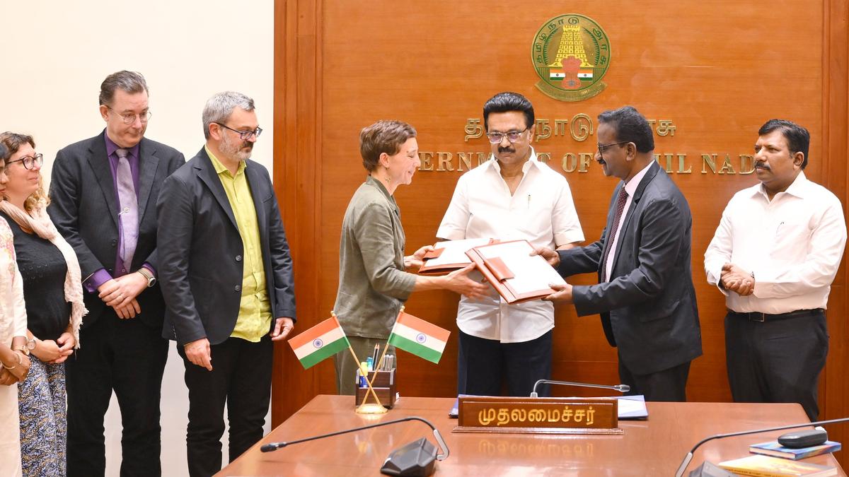 Tamil Nadu inks MoU with France’s Centre-Val de Loire