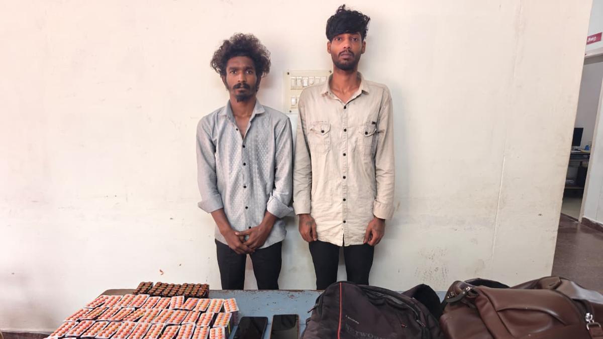 Two youths held for possession of narcotic tablets in Arakkonam
