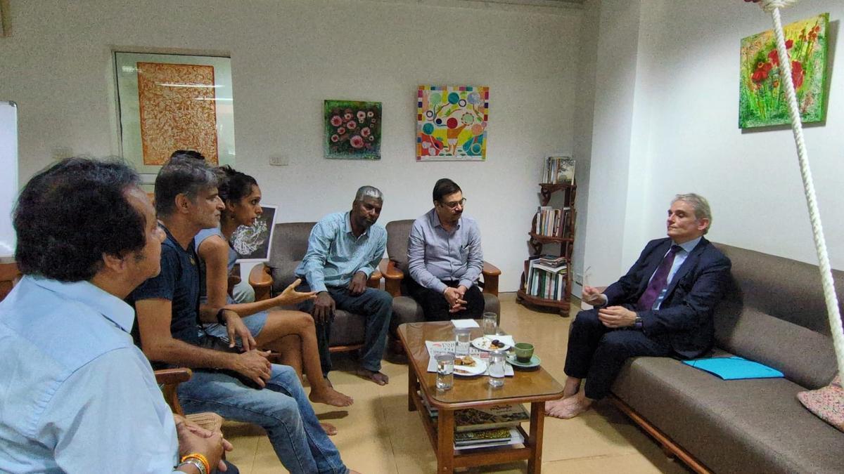 German Consul General visits Auroville