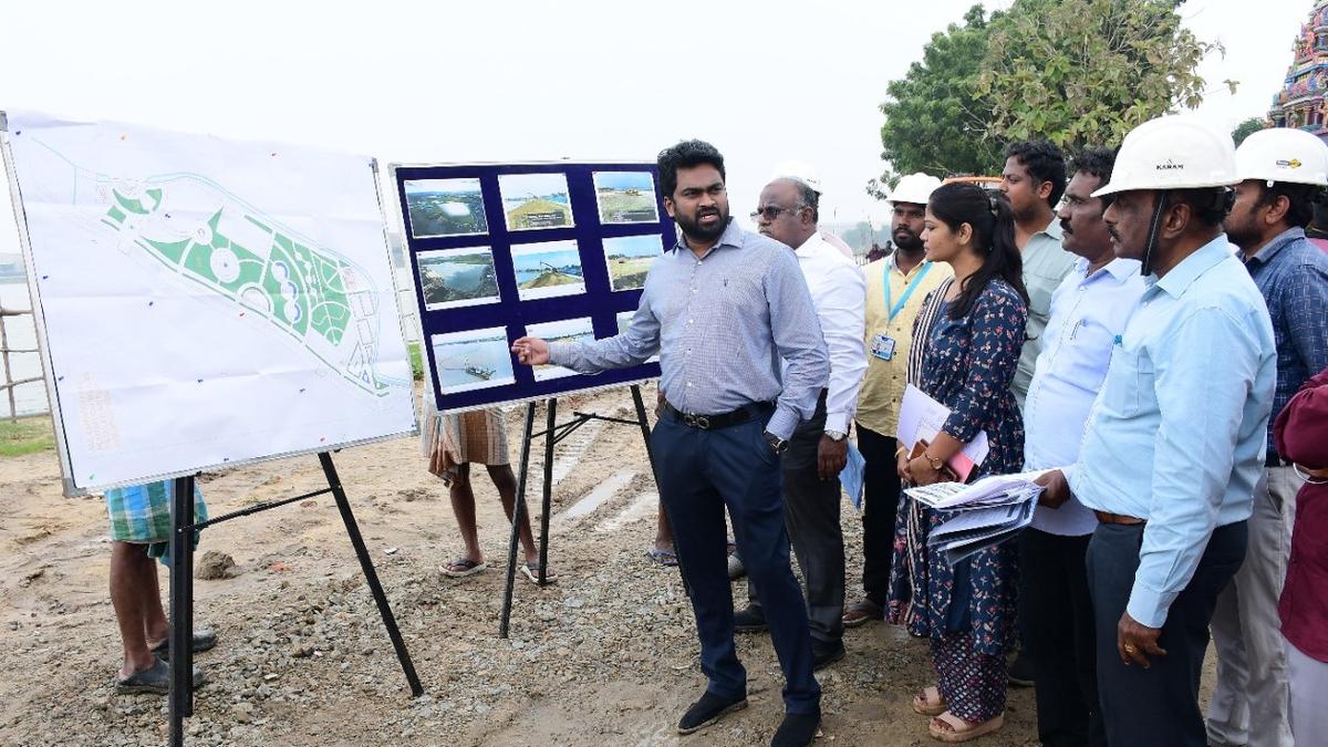 90% of eco park work at Raman Thangal Lake completed