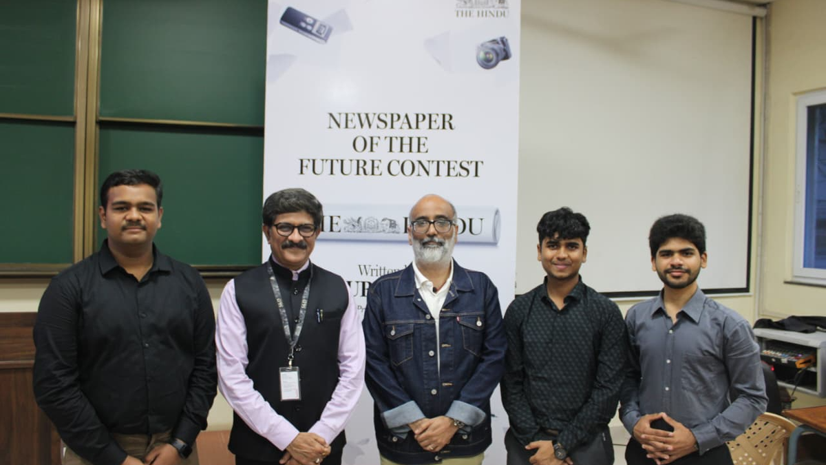 ‘Newspaper of the Future’ challenge held at IIT Saarang 2026