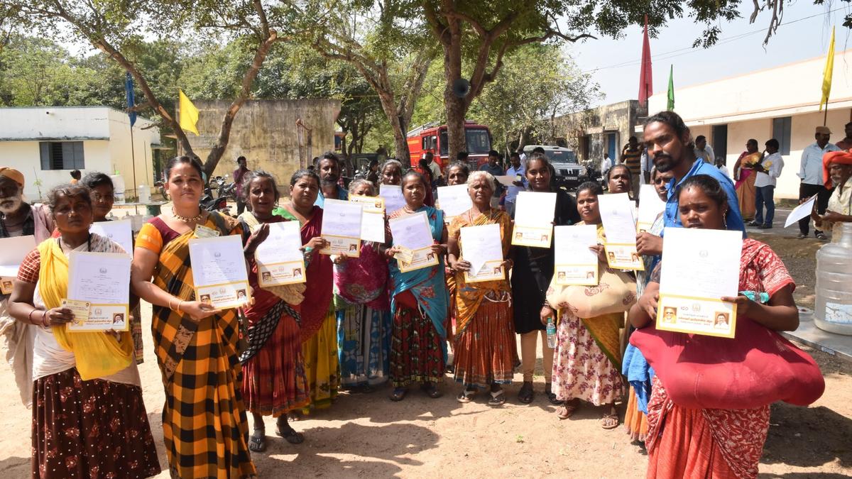 Pattas issued to 5,257 beneficiaries in Kancheepuram district